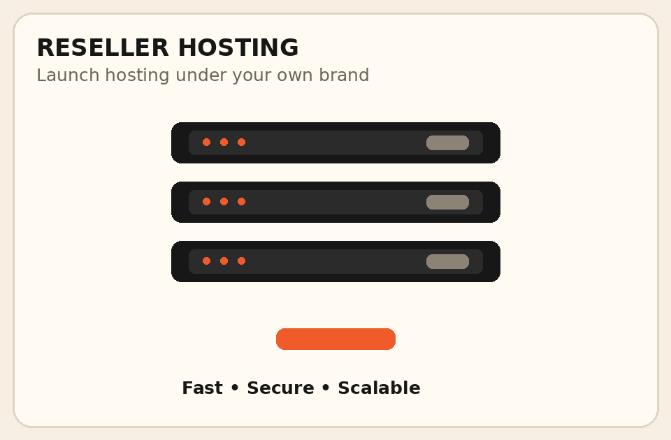 Reseller Hosting graphic