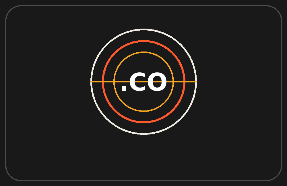 .co domain extension graphic
