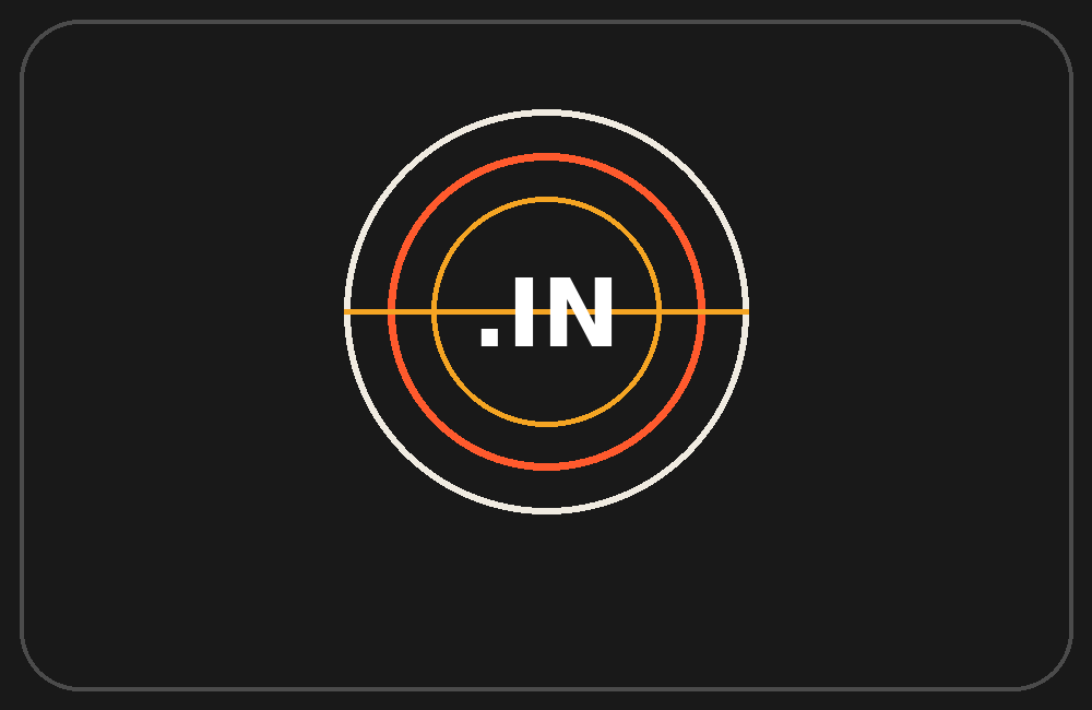 .in domain extension graphic