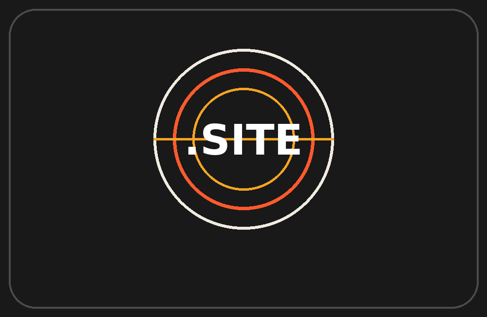 .site domain extension graphic