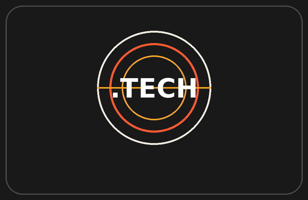 .tech domain extension graphic